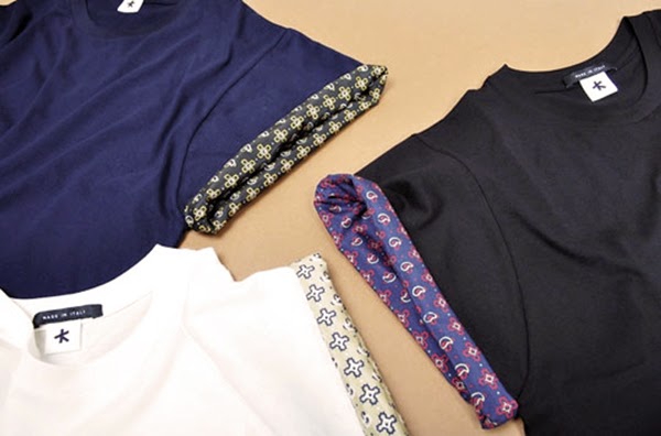 Macho Moda Blog de Moda Masculina Camiseta com detalhe na Manga